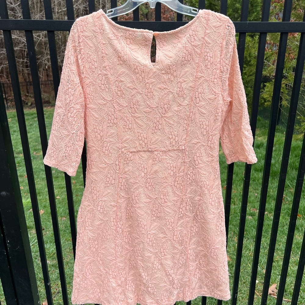 ANTHROPOLOGIE Maeve Women's Dress Lefkara Pink Blush Women’s Medium - Picture 11 of 12